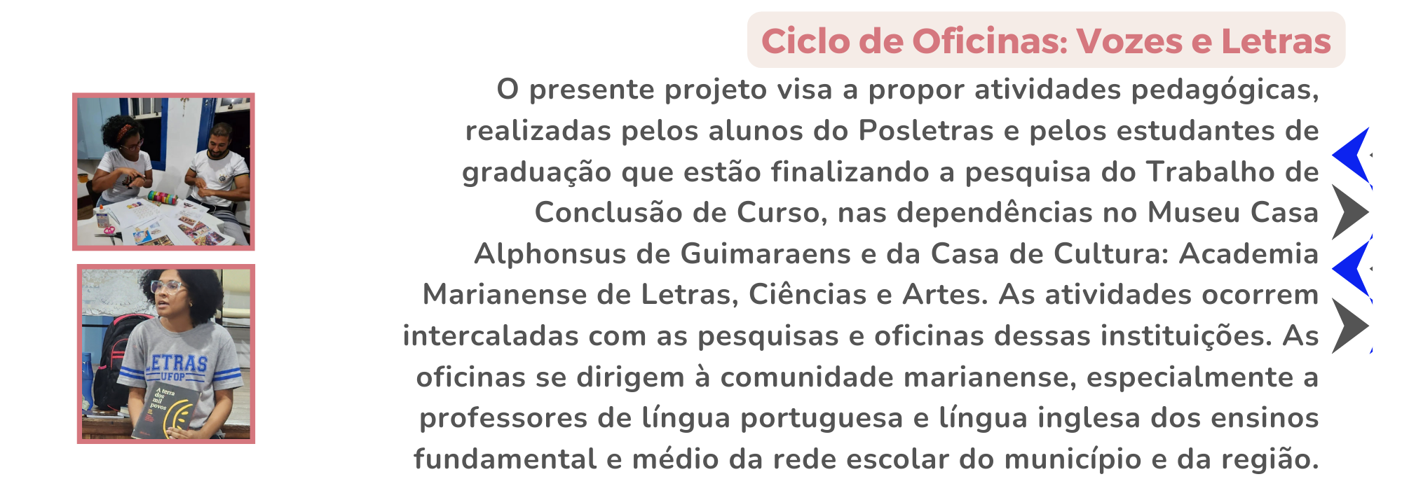 Ciclo Vozes e letras